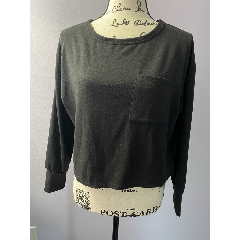 Long Sleeve Crop Top